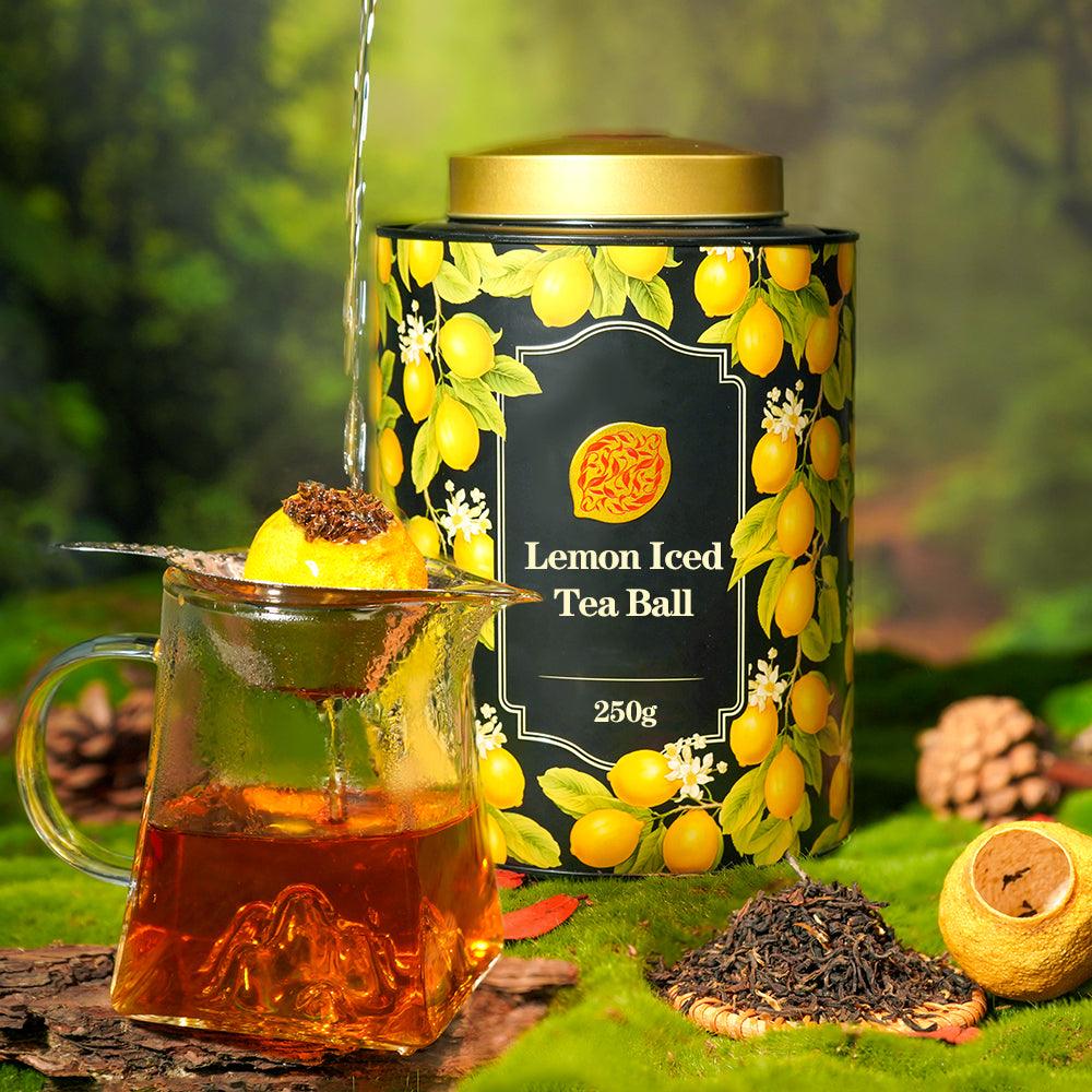 Ice Lemon Tea Ball 250g High Quality Black Tea One Tea Ball Can Make 200oz Ice Lemon Tea