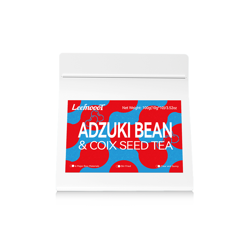 Red Bean Coix Seed Tea ADZUKI BEAN& COIX SEED TEA  Tea Bags, 10 Count 10g/bags