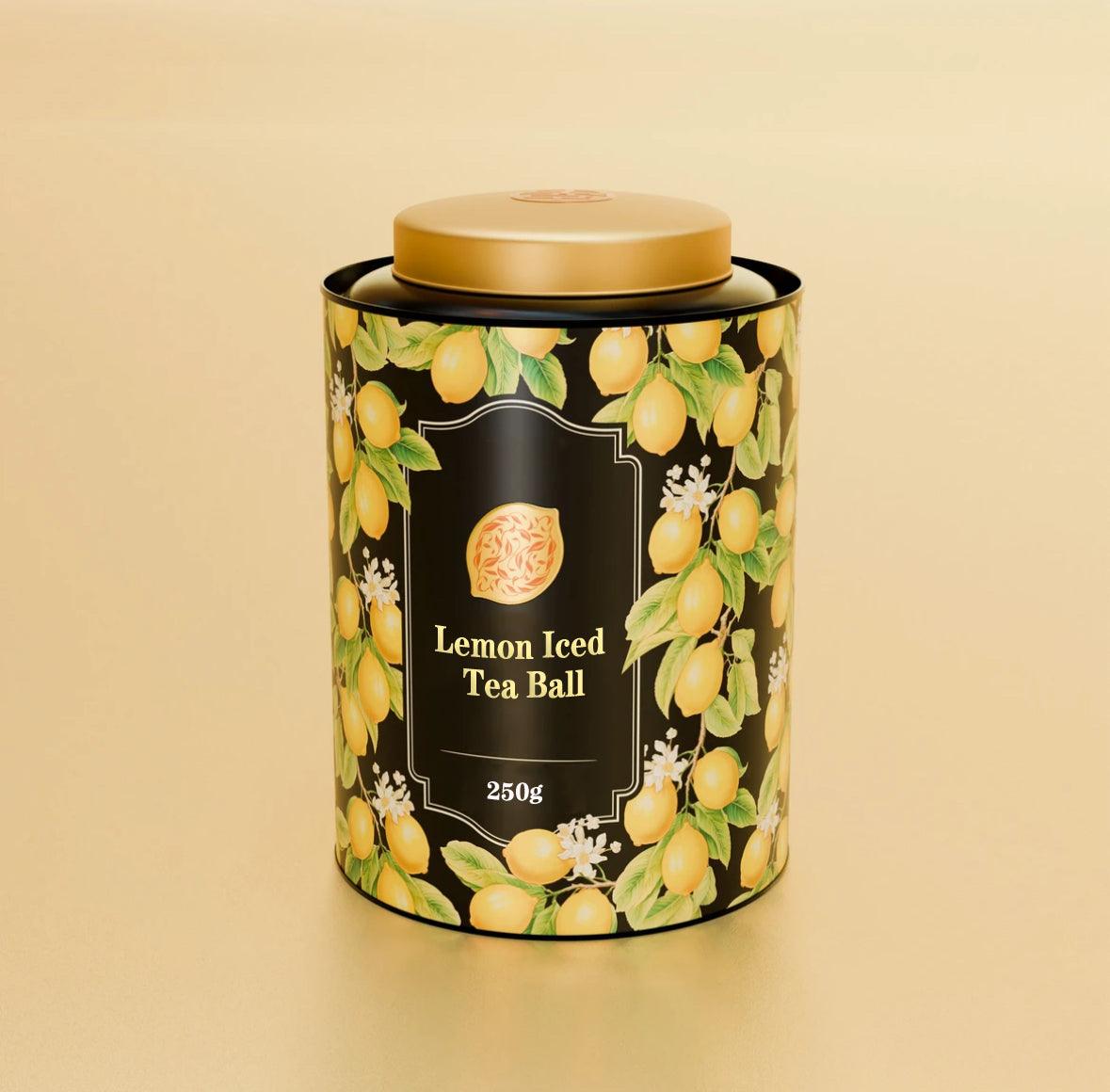 Ice Lemon Tea Ball 250g High Quality Black Tea One Tea Ball Can Make 200oz Ice Lemon Tea