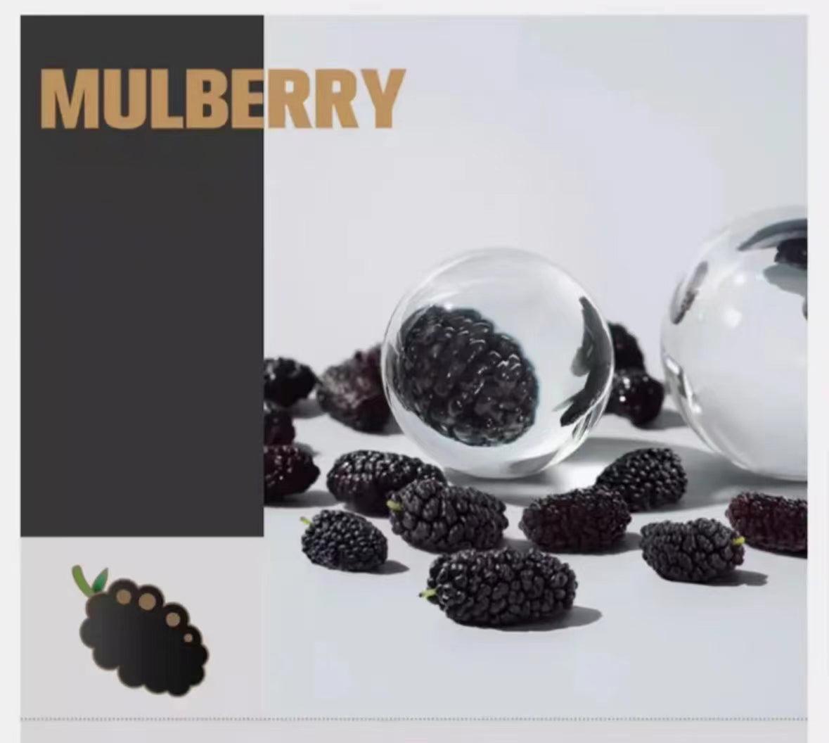 Nine Black Tea 100g(10pack*10g)With Mulberry ,Black Sesame ,Black Goji Berry Black Beans