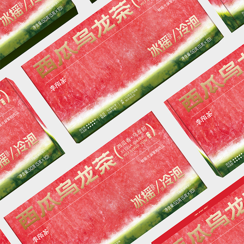 Watermelon Oolong Tea With Watermelon Dragon Fruit Apple Strawberry Real Fruit inside Beverage