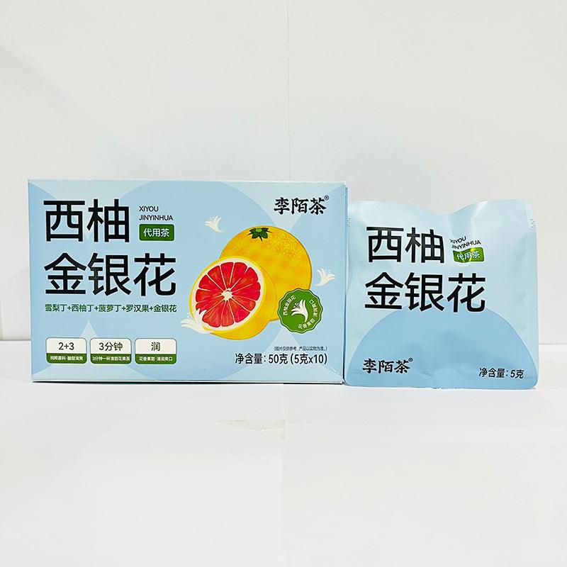 Grapefruit Honeysuckle ter Herbal Tea 50g（5gx10pcs）With High Quality Oolong Tea