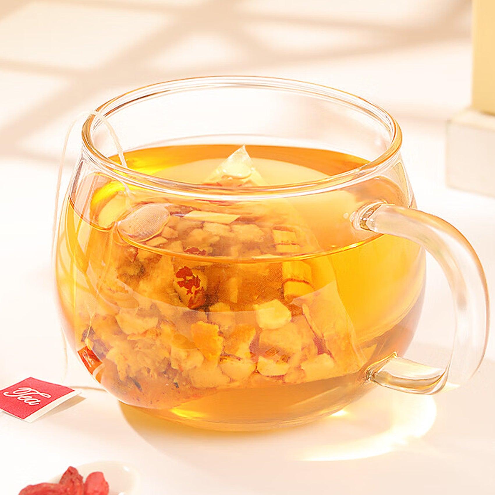 Pear Tea with Goji Berry, Red Dates & Rock Candy | Natural & Refreshing